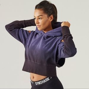 Gymshark Cropped Ombré Hoodie